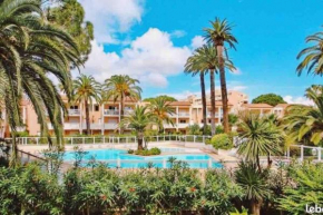 Cosy 1 bed in Golfe Juan - tennis * pool & beach!